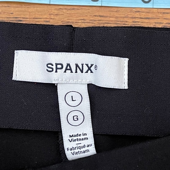 SPANX Perfect Fit Wide Leg Pant Black - Picture 5 of 10